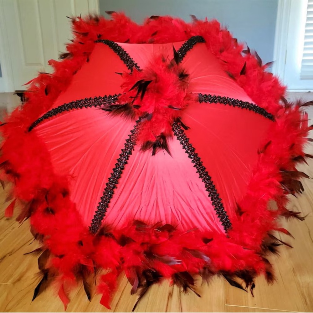 2 Second Line Parasol Umbrellas